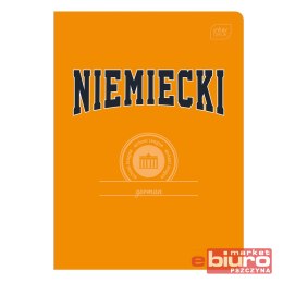 ZESZYT A5 60 KARTEK # J.NIEMIECKI HYBRID FSC MI
