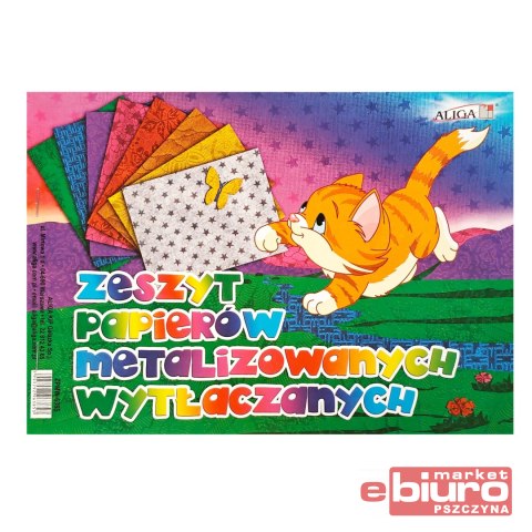 ZESZYT PAPIERÓW METALIZOWANYCH WYTŁACZAN ZPMW-6385
