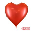 BALON FOLIOWY SERCE XXL 136X129CM CZERWONY PARTYDE