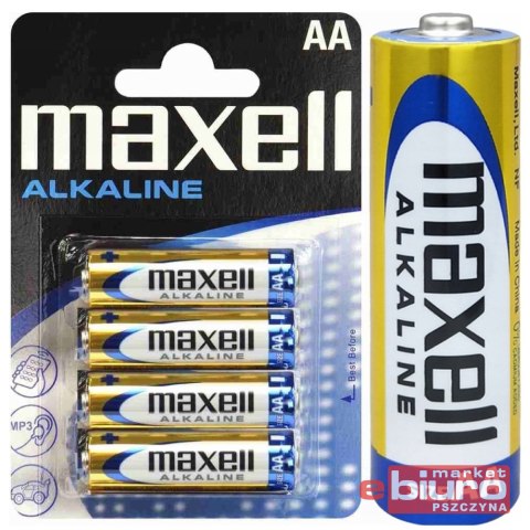 BATERIE MAXELL AA LR06 ALKALICZNE A'4