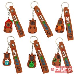 BRELOK KAPIBARA MIX WZORÓW STNUX