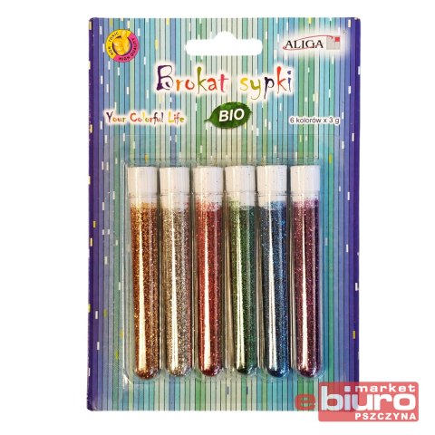 BROKAT GL-036 SYPKI BIO 6 KOLORÓW X3G ALIGA