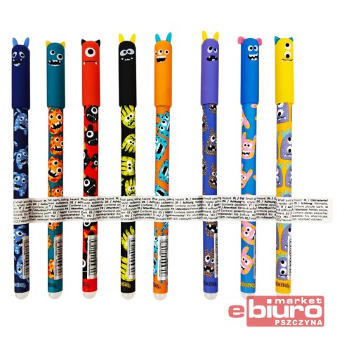 COLORINO DŁUGOPIS WYMAZYWALNY MONSTERS