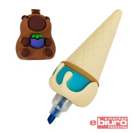 COLORINO ZAKREŚLACZE CAPYBARA 6 KOL MIX