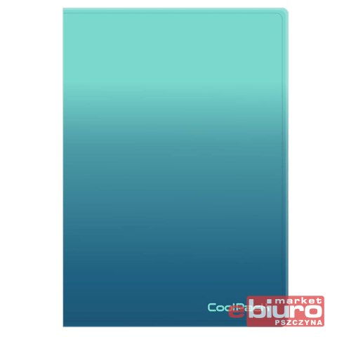COOLPACK GRADIENT TECZKA CLEAR BOOK 20K BLUE LAGOO