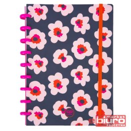 COOLPACK KOŁOZESZYT B5 Z GUM 100K FLORES NINA