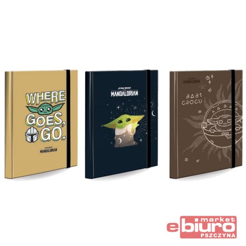 DISNEY TECZKA PRZESTRZ TEKT A4 MIX 3 WZORY MANDALO