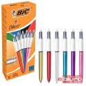 DŁUGOPIS 4 COLOURS SHINE A'12 BIC