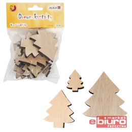 DREWNIANE CHOINKI CDX-4026 MIX ROZM. OP. 12SZT ALI