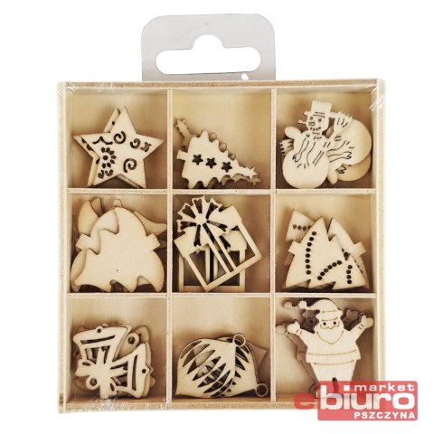 DREWNOKSZTAŁTY CDX-5054-3X3CM OP.45 SZT ALIGA