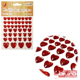 DŻETY JET-3058 KRYSZTAŁKI SAMPORZ SERCA MIX