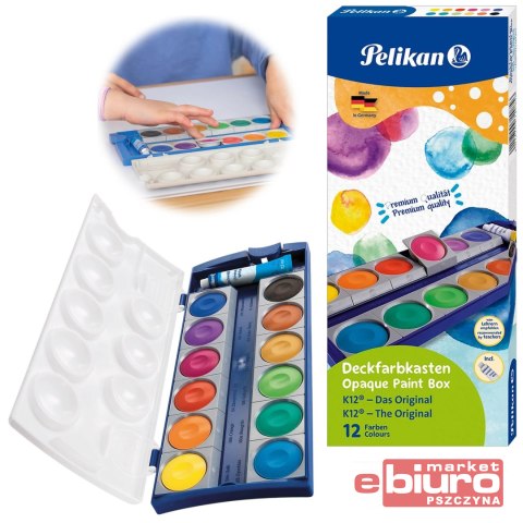 FARBA SZKOLNA STANDARD 735 12 KOLORÓW