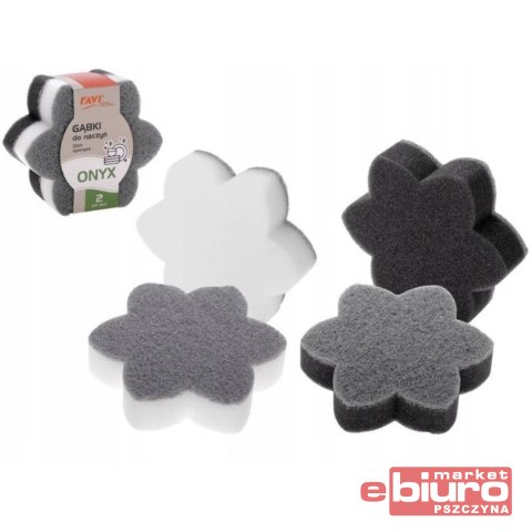 GĄBKA DO NACZYŃ ONYX 2 SZTUKI RAVI