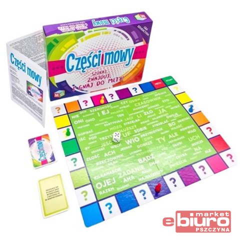 GRA EDUKACYJNA CZĘŚCI MOWY MULTIGRA