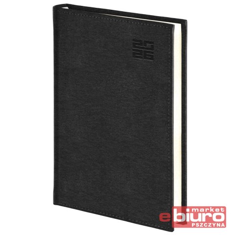 KALENDARZ A4 DZIENNY ALUMINIUM STAND CZARNY P.KREM