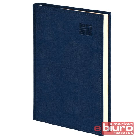 KALENDARZ A4 DZIENNY ALUMINIUM STAND GRANAT P.KREM