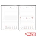KALENDARZ B5 DZIENNY ALUMINIUM STANDARD CZARNY