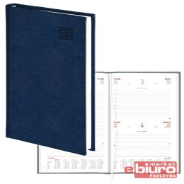 KALENDARZ B5 DZIENNY ALUMINIUM STANDARD GRANAT