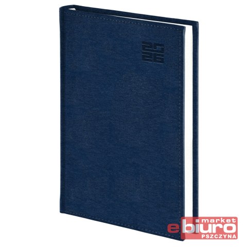 KALENDARZ B5 DZIENNY ALUMINIUM STANDARD GRANAT