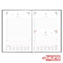 KALENDARZ B5 DZIENNY ALUMINIUM STANDARD SREBRNY