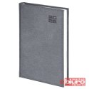KALENDARZ B5 DZIENNY ALUMINIUM STANDARD SREBRNY