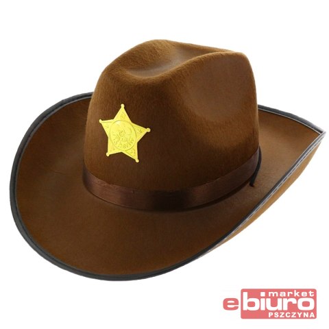 KAPELUSZ KOWBOJ BRĄZOWY ROZM L GODAN