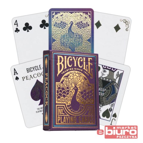 KARTY BICYCLE PEACOCK PURPLE CARTAMUNDI