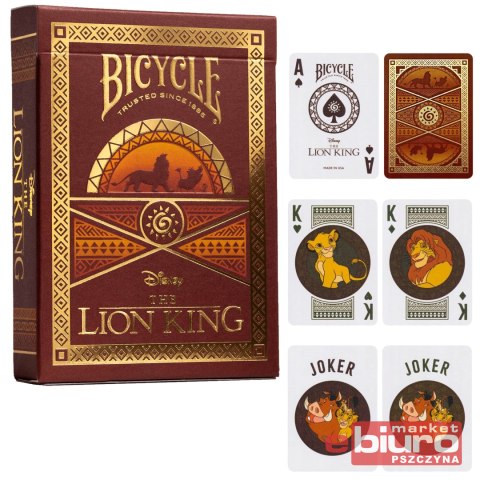 KARTY DO GRY BICYCLE DISNEY LION KING EUROPE
