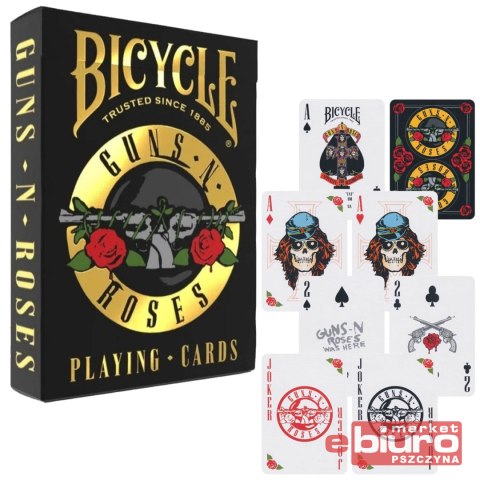 KARTY DO GRY BICYCLE GUNS N'ROSES EUROPE