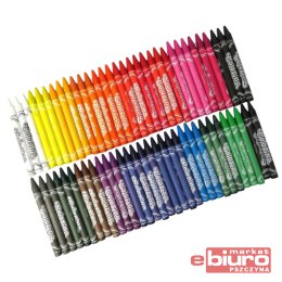 KIDS KREDKI ŚWIECOWE COLORINO 64 SZTUKI WIADERKO