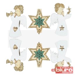 KLAMERKA DREWNIANA ANIOŁY CJ-20S189B 8886251 MFP