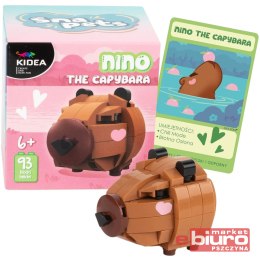 KLOCKI SNAPETS KAPIBARA BRĄZOWA KIDEA