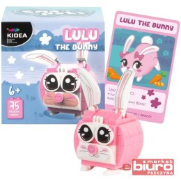 KLOCKI SNAPETS KRÓLIK RÓŻOWY KIDEA