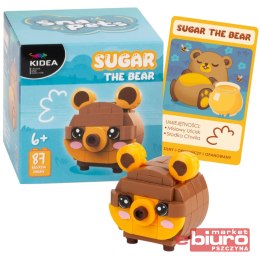 KLOCKI SNAPETS MIŚ BRĄZOWY KIDEA