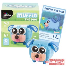 KLOCKI SNAPETS PIES NIEBIESKI KIDEA