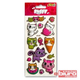 KOLORI NAKLEJKI PUFFY PUF-5805 KITTENS PENMATE