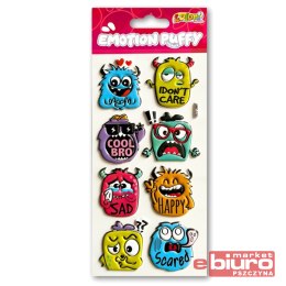KOLORI NAKLEJKI PUFFY SWP-1701 EMOTION MONSTER