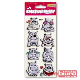 KOLORI NAKLEJKI PUFFY SWP-1703 EMOTION HIPPO PENMA