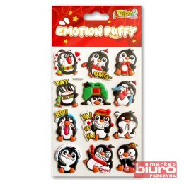 KOLORI NAKLEJKI PUFFY SWPX-1804 EMOTION PENGUINS
