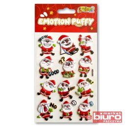 KOLORI NAKLEJKI PUFFY SWPX1806 EMOTION SANTA CLAUS