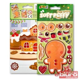KOLORI NAKLEJKI PUFFY SWPX-2103 FUN WITH GINGERBRE