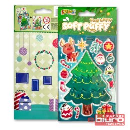 KOLORI NAKLEJKI PUFFY SWPX-2104 FUN WITH CHRISTMAS