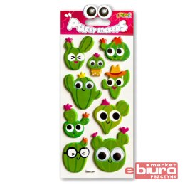 KOLORI NAKLEJKI PUFFY SWP-2405 CACTI EYES PENMATE