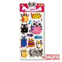KOLORI NAKLEJKI PUFFY SWP-2409 CAT EYES PENMATE
