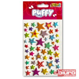 KOLORI NAKLEJKI PUFFY SWP-303B STARS PENMATE