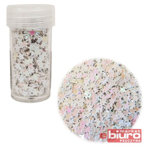 KONFETTI GWIAZDKI MT-1590 PERŁOWE ALIGA