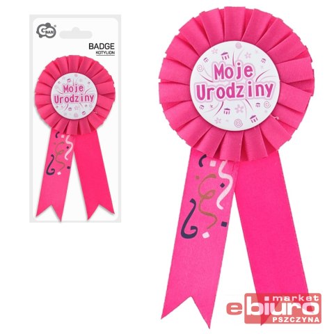 KOTYLION MOJE URODZINY RÓŻOWY GODAN