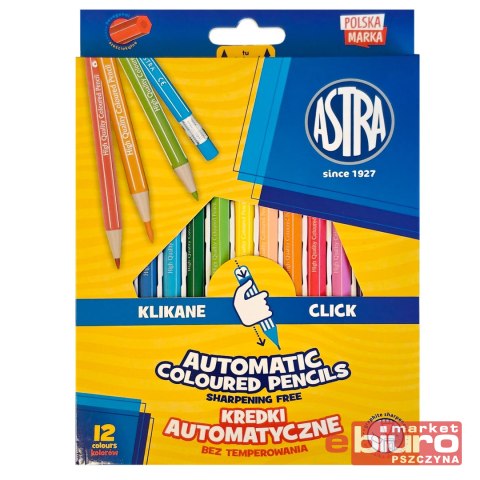 KREDKI AUTOMATYCZNE BEZ TEMP ASTRA 12 KOLORÓW