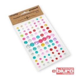 KRYSZTAŁKI SAMOPRZYLEPNE CR-01 MIX KOLORÓW PSH