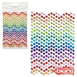 KRYSZTAŁKI SAMOPZ 6MM 337SZT RAINBOW DUST